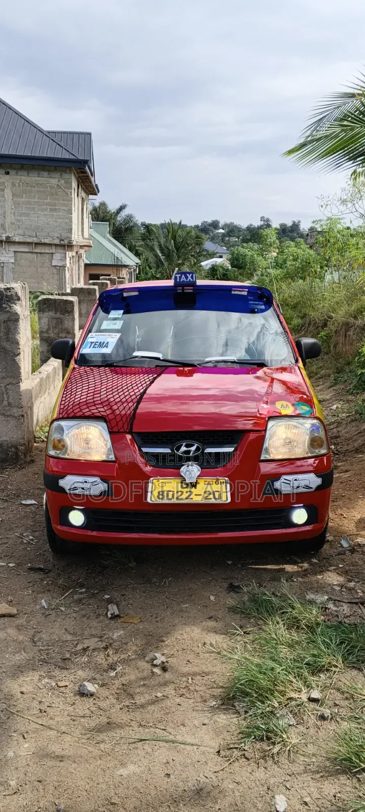 Hyundai Atos 2010 Red