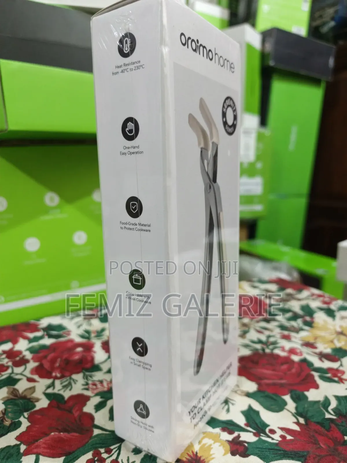 Oraimo HeatGrip Anti-Skid Multi-Angle Kitchen Clamp