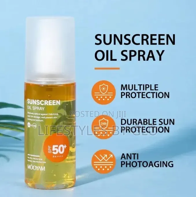 Mooyam Sunscreen Oil Spray SPF 50+ PA+ ,