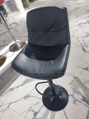 Bar Stool With Adjustable Swivel Base
