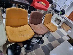 Bar Stool With Adjustable Swivel Base
