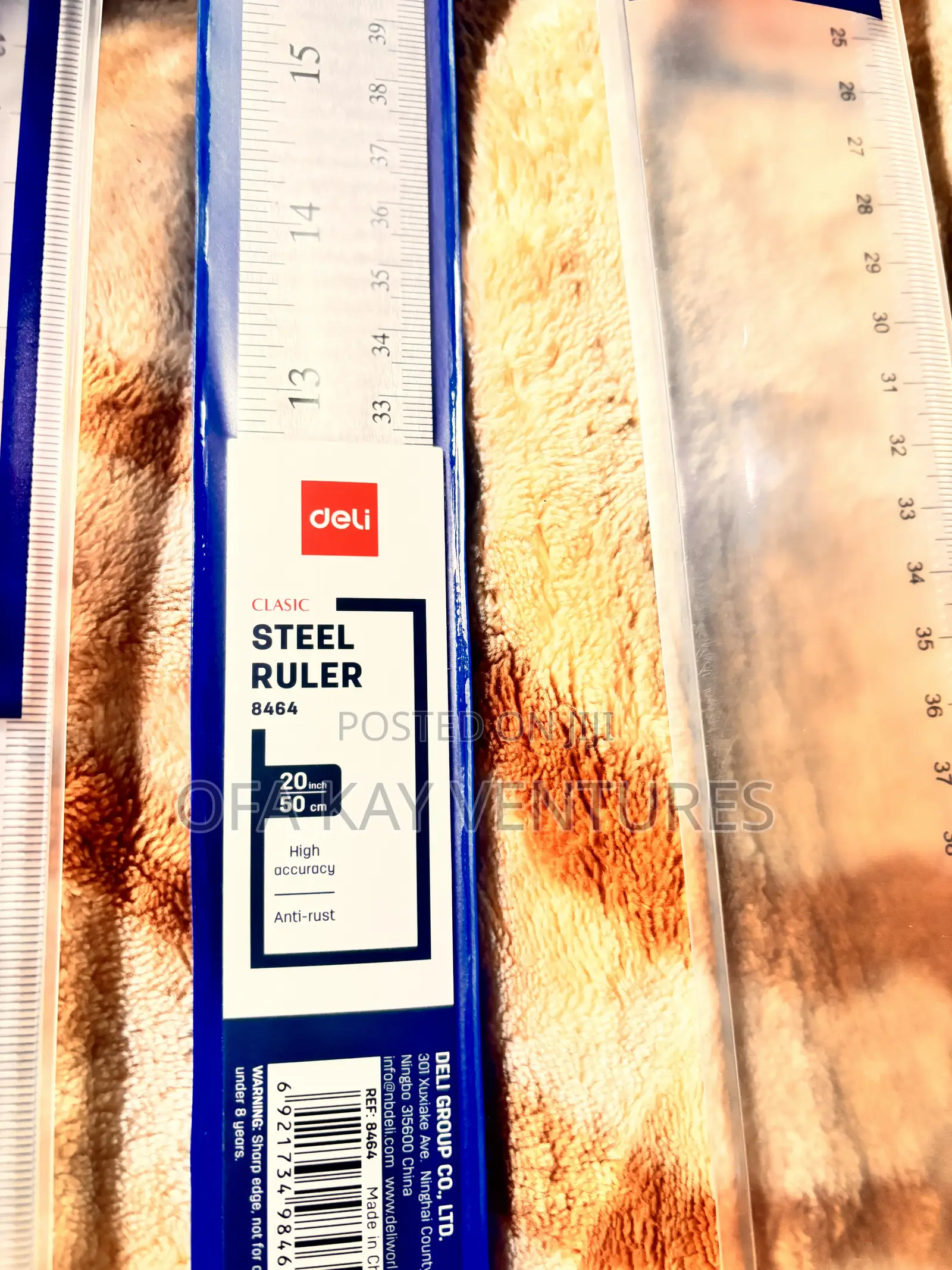 20inch/50cm Anti Rust Steel Ruler