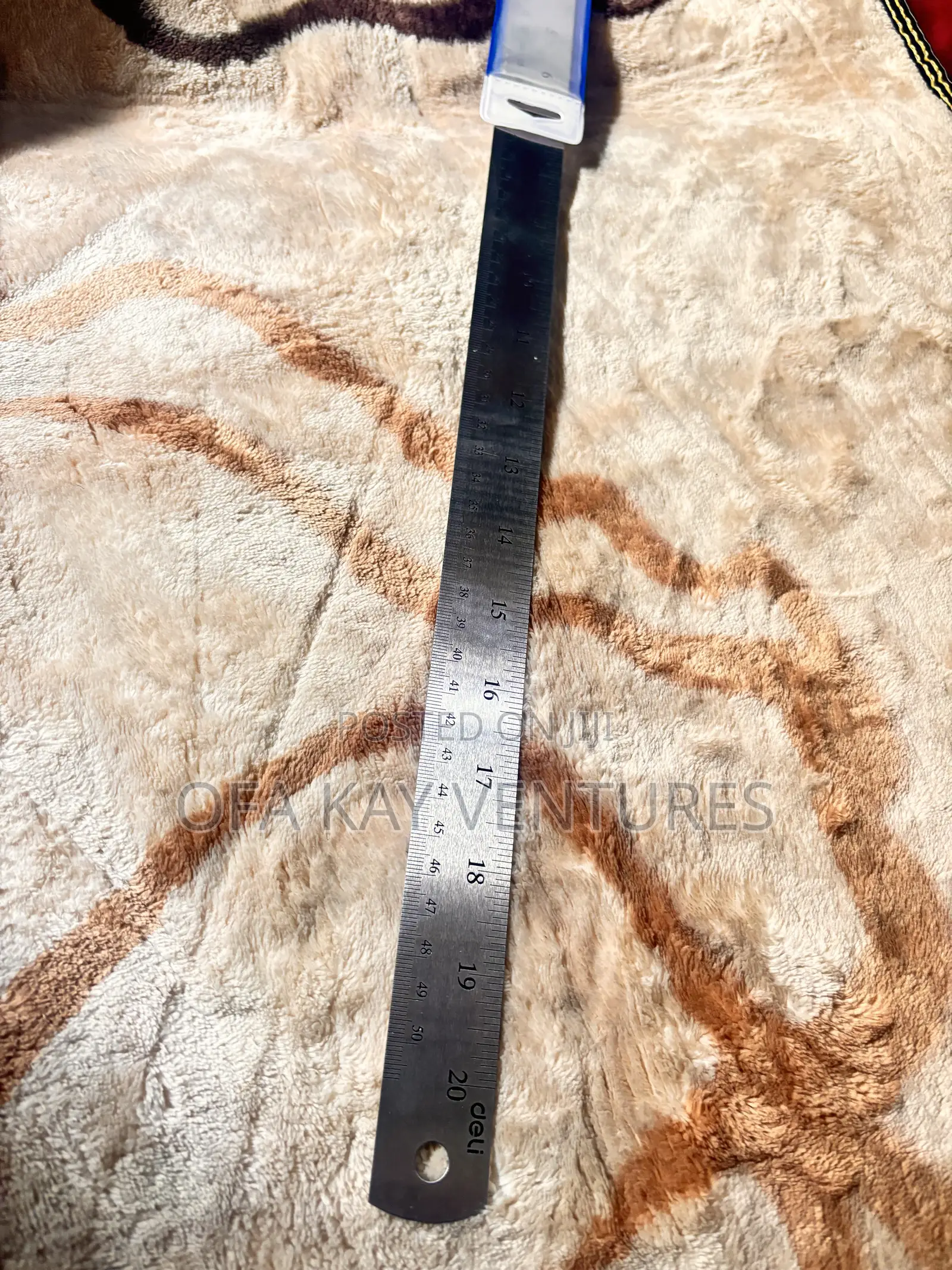 20inch/50cm Anti Rust Steel Ruler