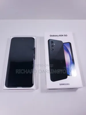 New Samsung Galaxy A54 5G 128 GB Black