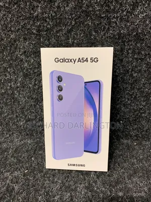 New Samsung Galaxy A54 5G 128 GB Black