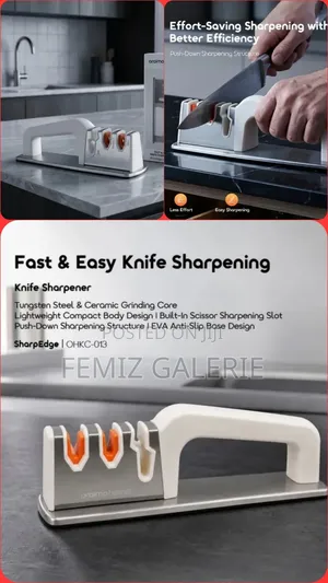 Oraimo SharpEdge Efficient Space-Saving Knife Sharpener