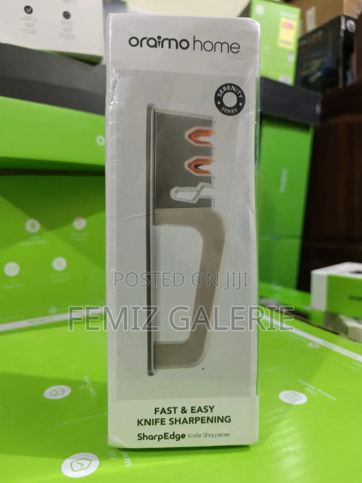 Oraimo SharpEdge Efficient Space-Saving Knife Sharpener