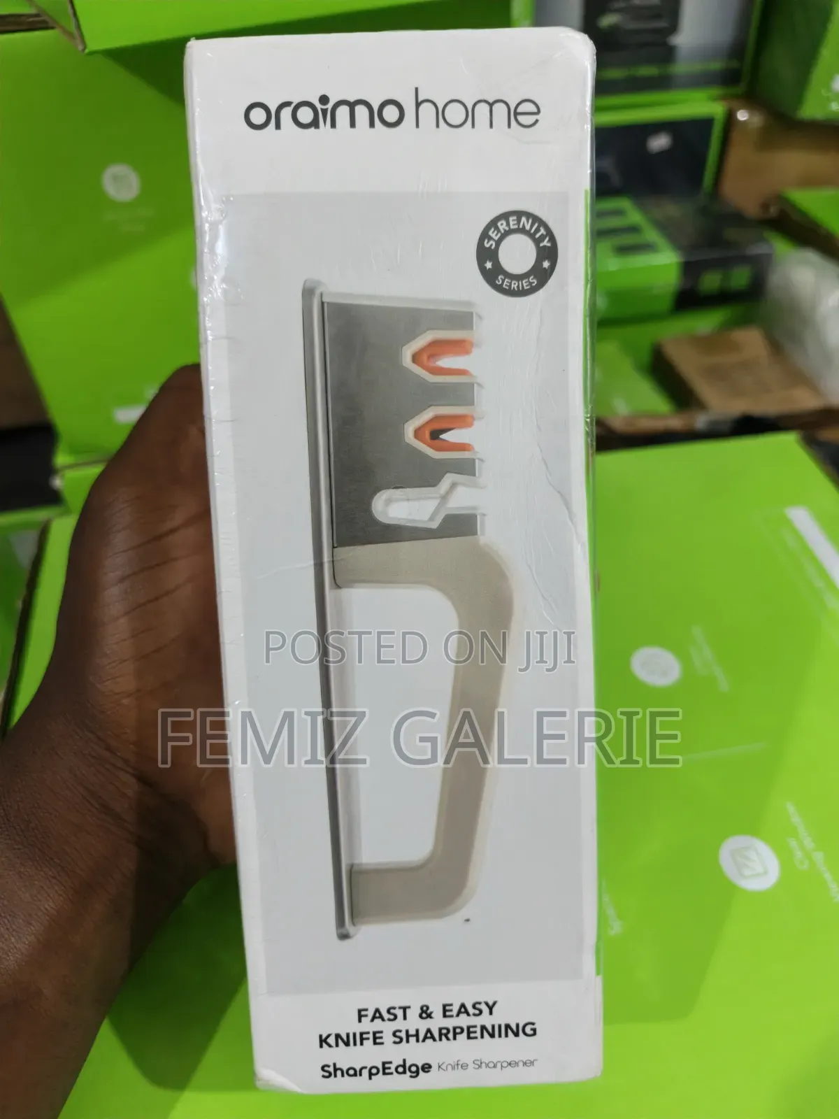 Oraimo SharpEdge Efficient Space-Saving Knife Sharpener