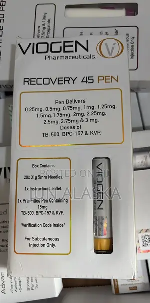 Peptide Recovery 45 (BCP-157, TB-500 KVP)
