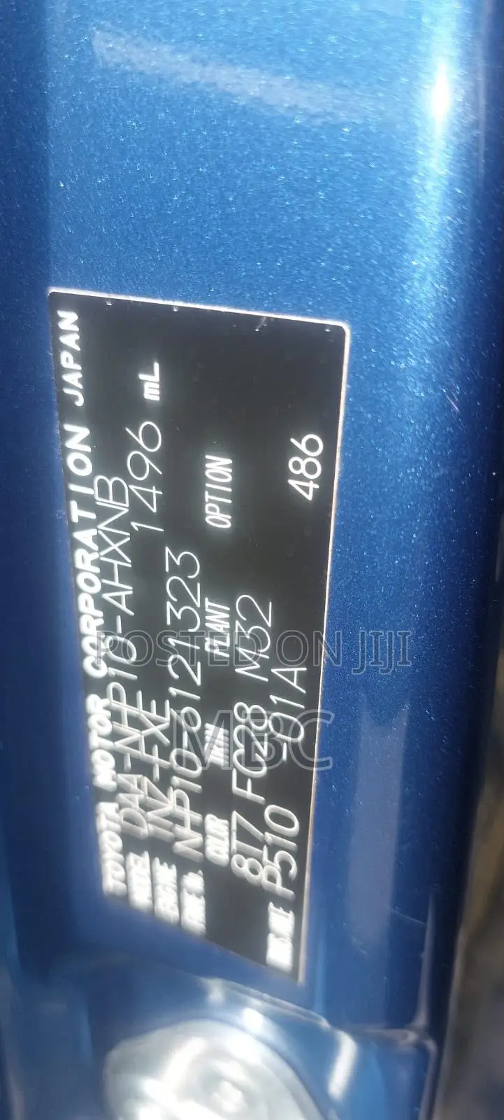 Toyota Aqua 2013 Blue