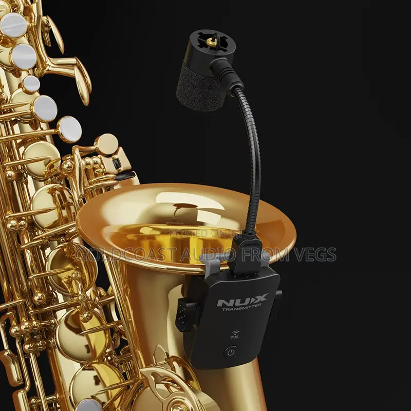 NUX B-6 Pro Wireless System for Brass/Wind Instruments - 2.4 GHz