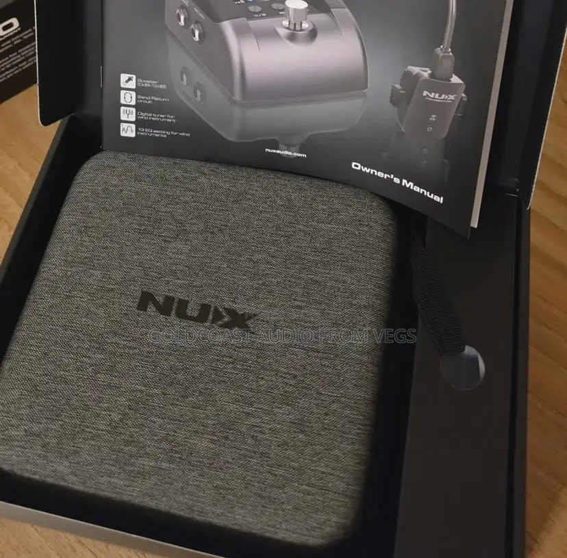 NUX B-6 Pro Wireless System for Brass/Wind Instruments - 2.4 GHz