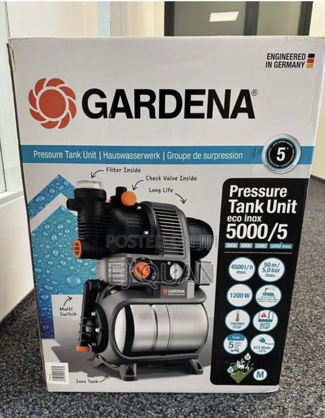 Pressure Tank Unit