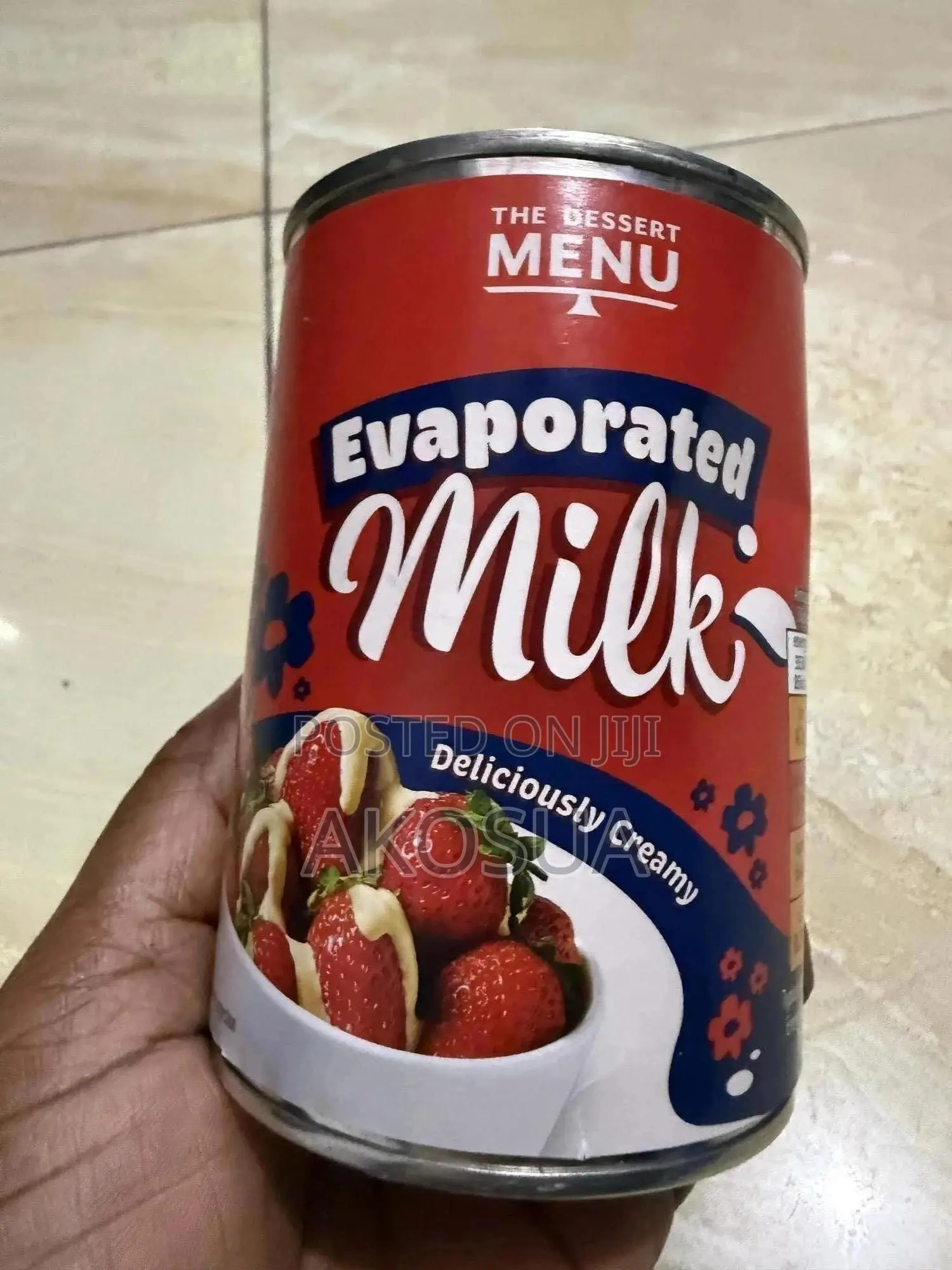 Menu Evaporated Milk