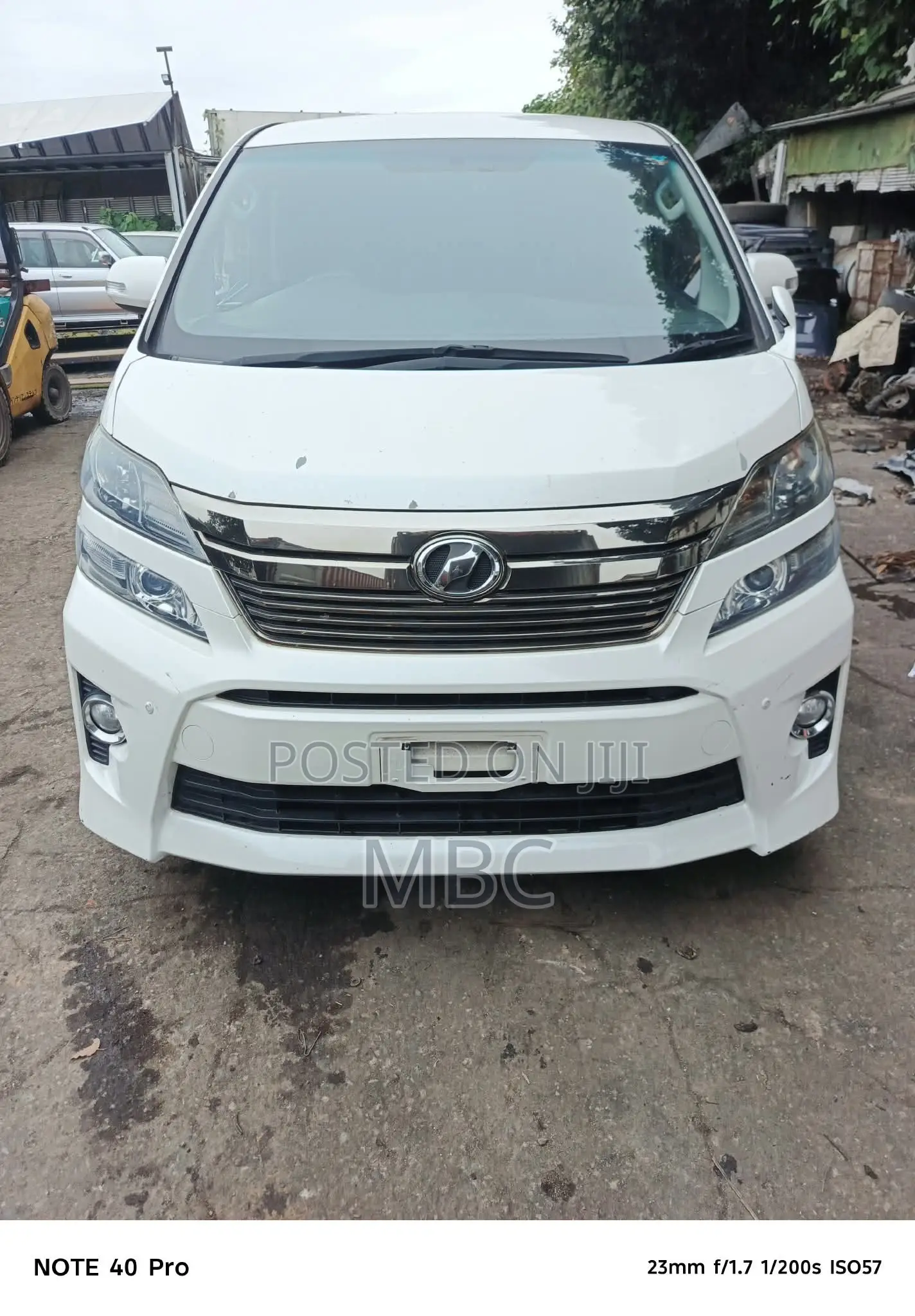 Toyota Vellfire 2013 White