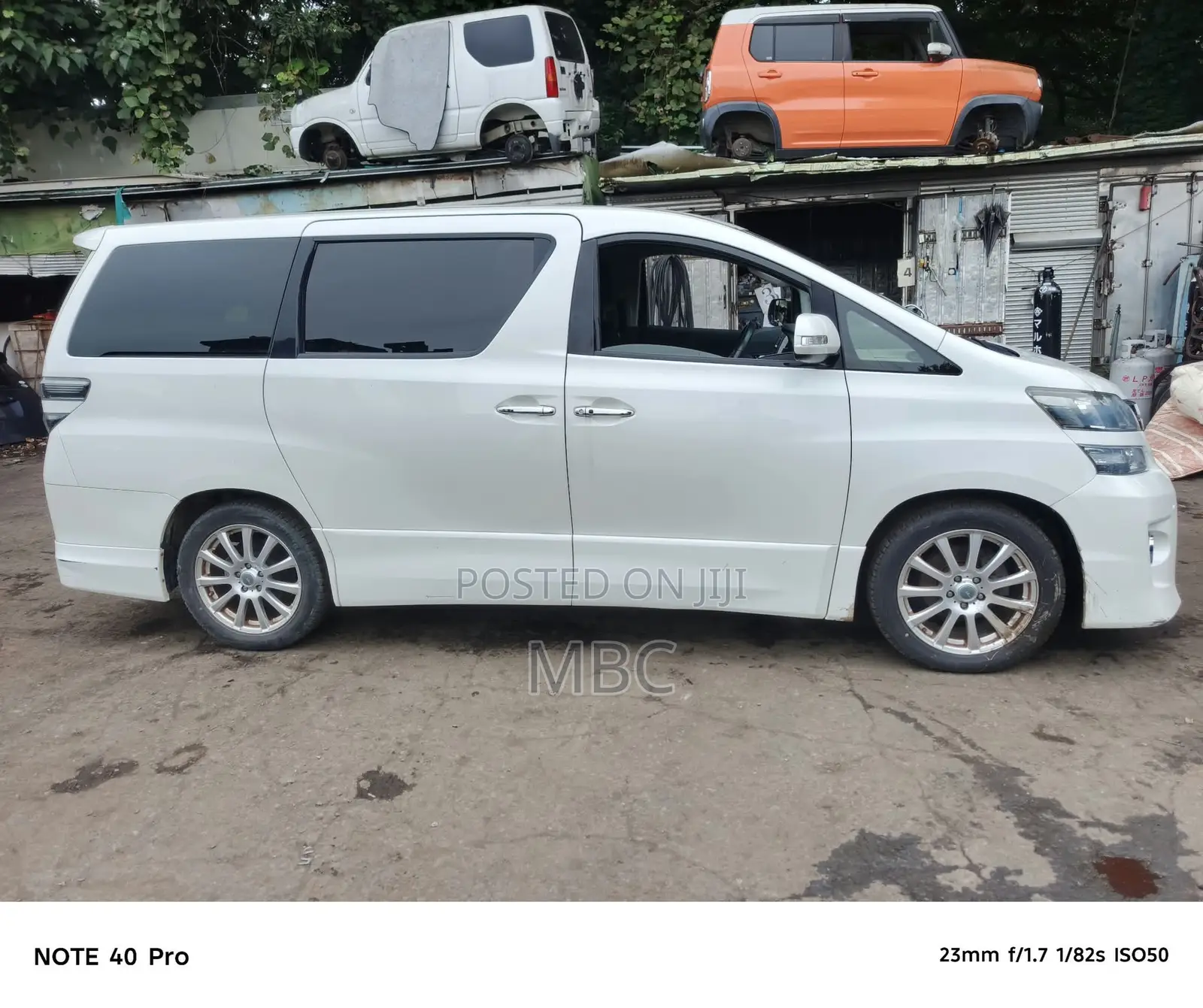 Toyota Vellfire 2013 White