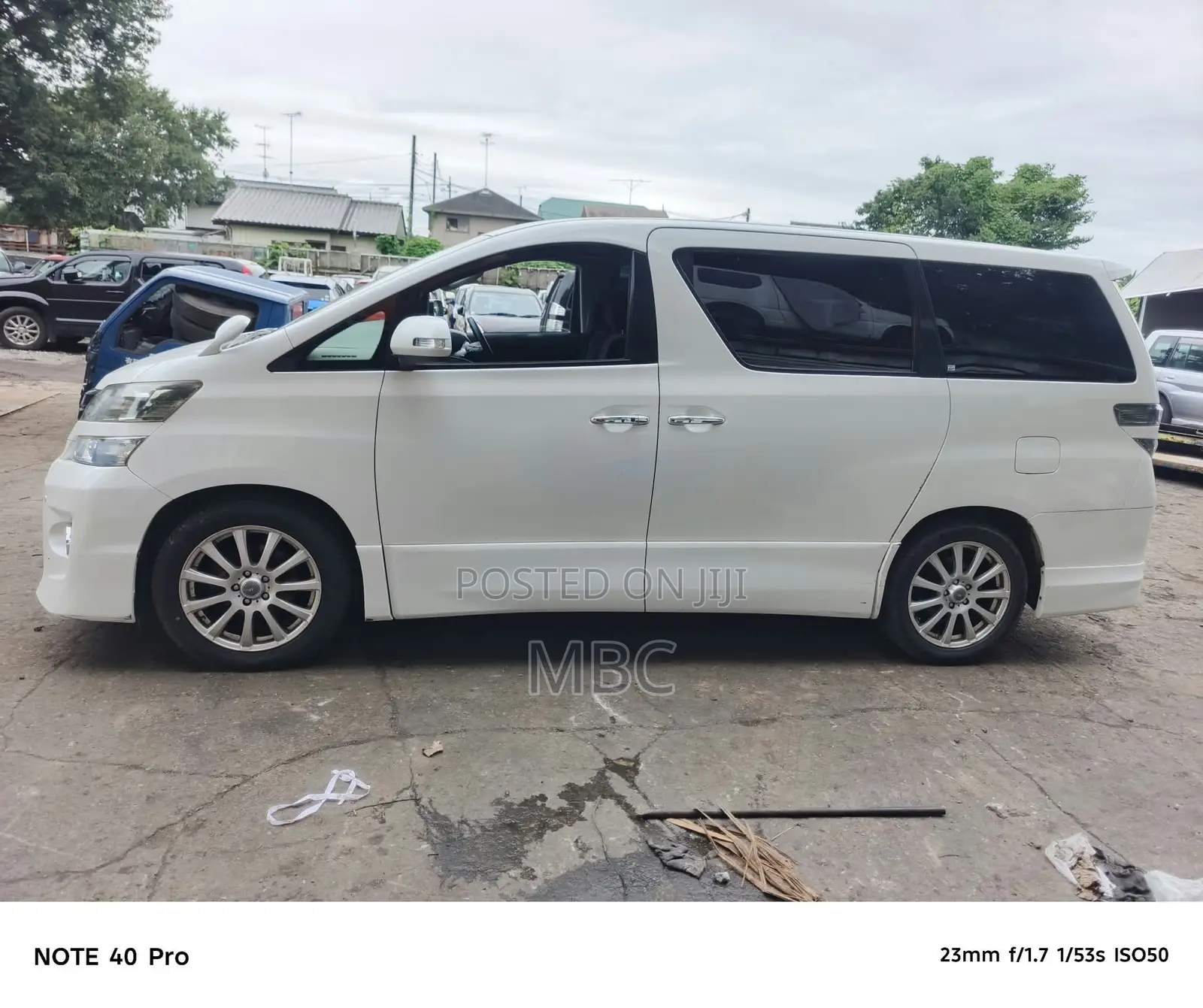Toyota Vellfire 2013 White