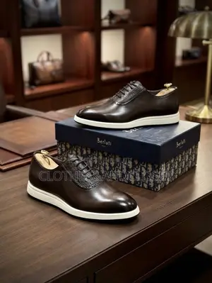 Dark Coffee Leather Hybrid Dress Shoes