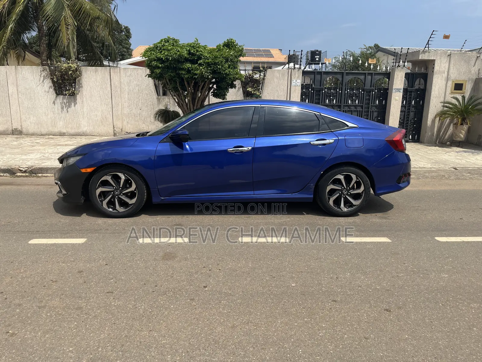 Honda Civic LX 4dr Sedan (2.0L 4cyl) 2017 Blue