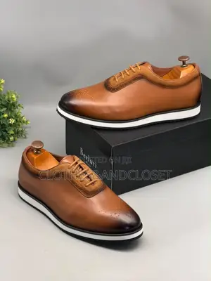Luxury Berluti-Style Men’s Dress Sneakers