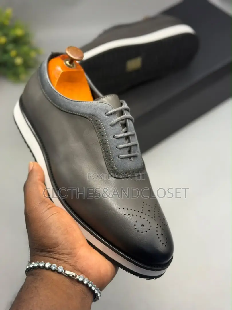 Berluti Fast Track Hybrid Smart-Casual Sneakers.