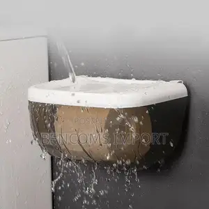 Wall Mounted Toilet Roll Holder - Black White