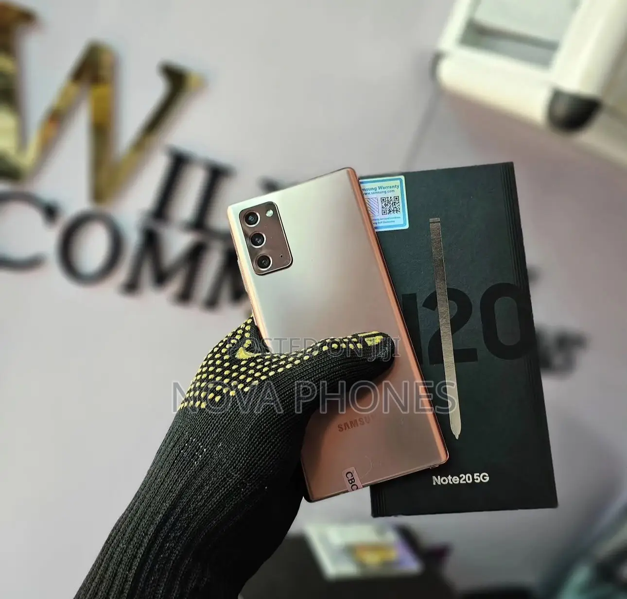 New Samsung Galaxy Note 20 256 GB Gold