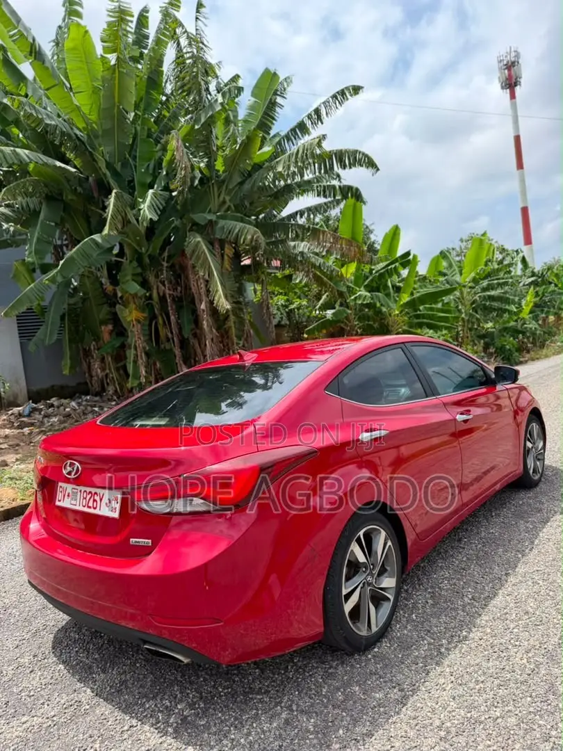 Hyundai Elantra Limited PZEV 4dr Sedan (1.8L 4cyl 6A) 2015 Black