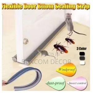 Household Door Seal Bottom Seal Strip - Black Color