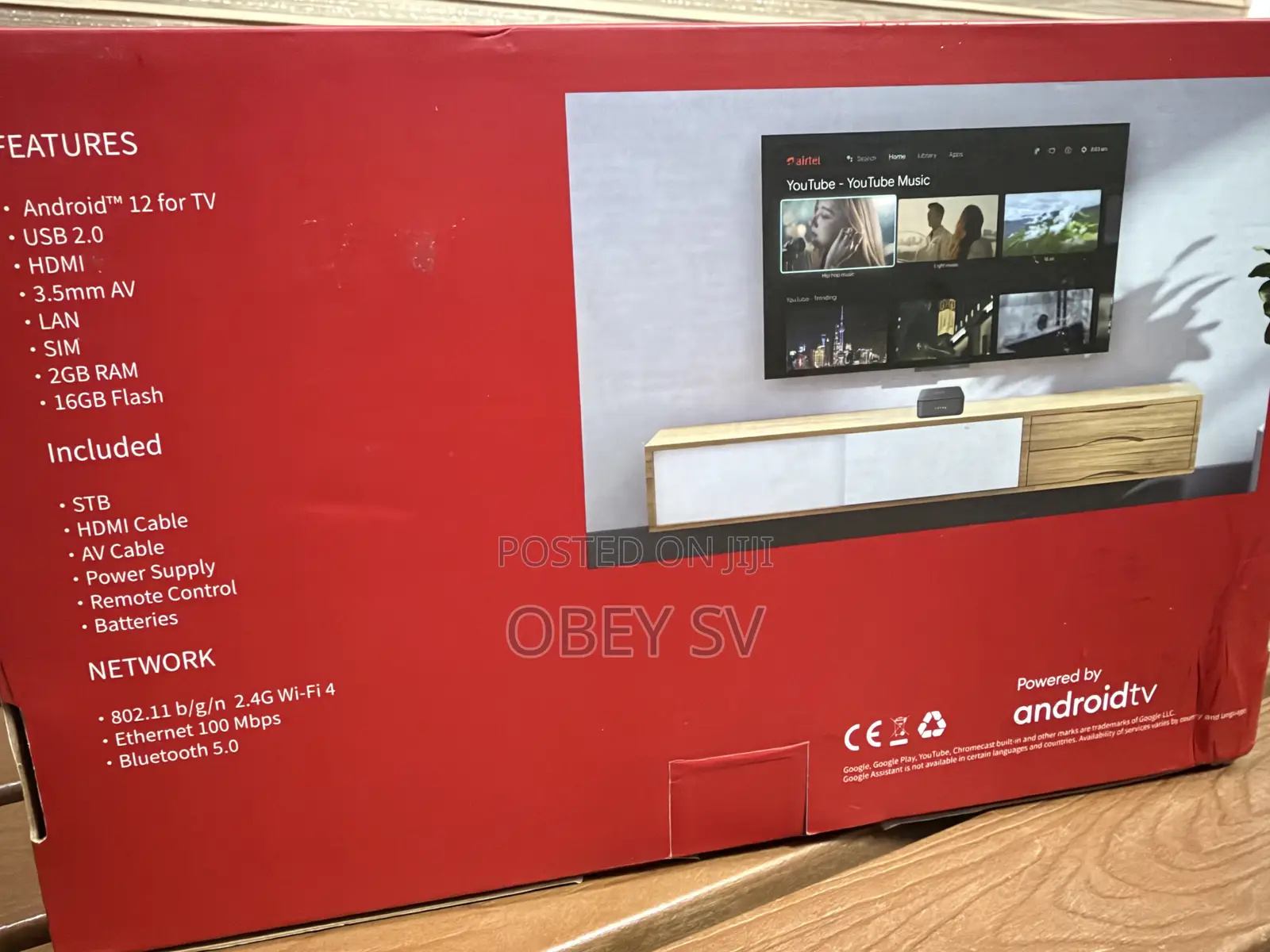 Android TV Box Plus Universal 4g Wifı