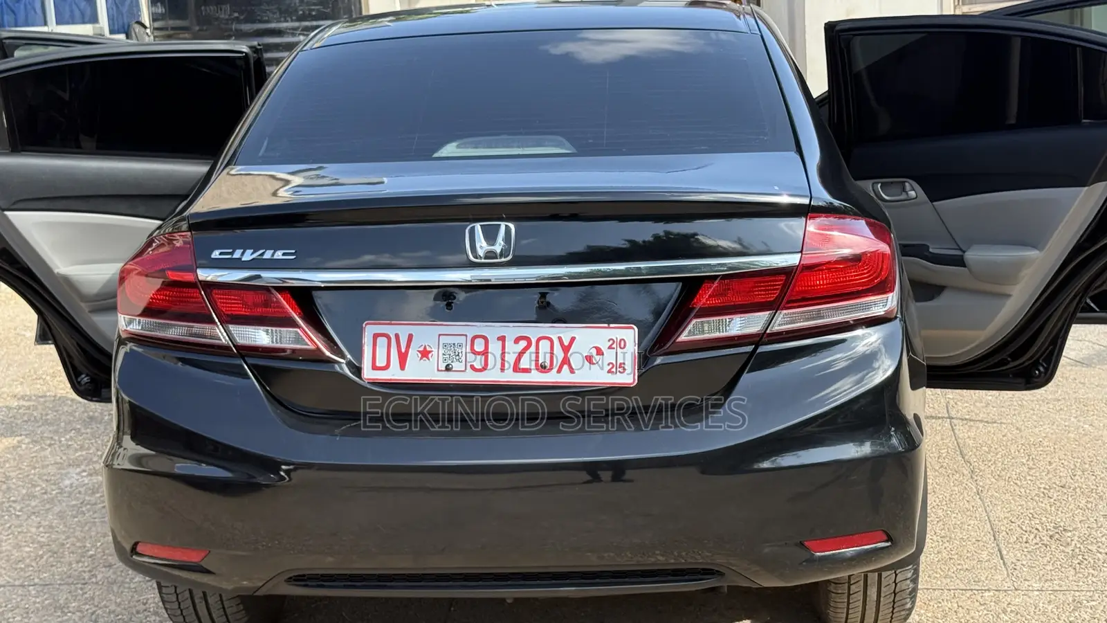 Honda Civic LX 4dr Sedan (1.8L 4cyl CVT) 2014 Black
