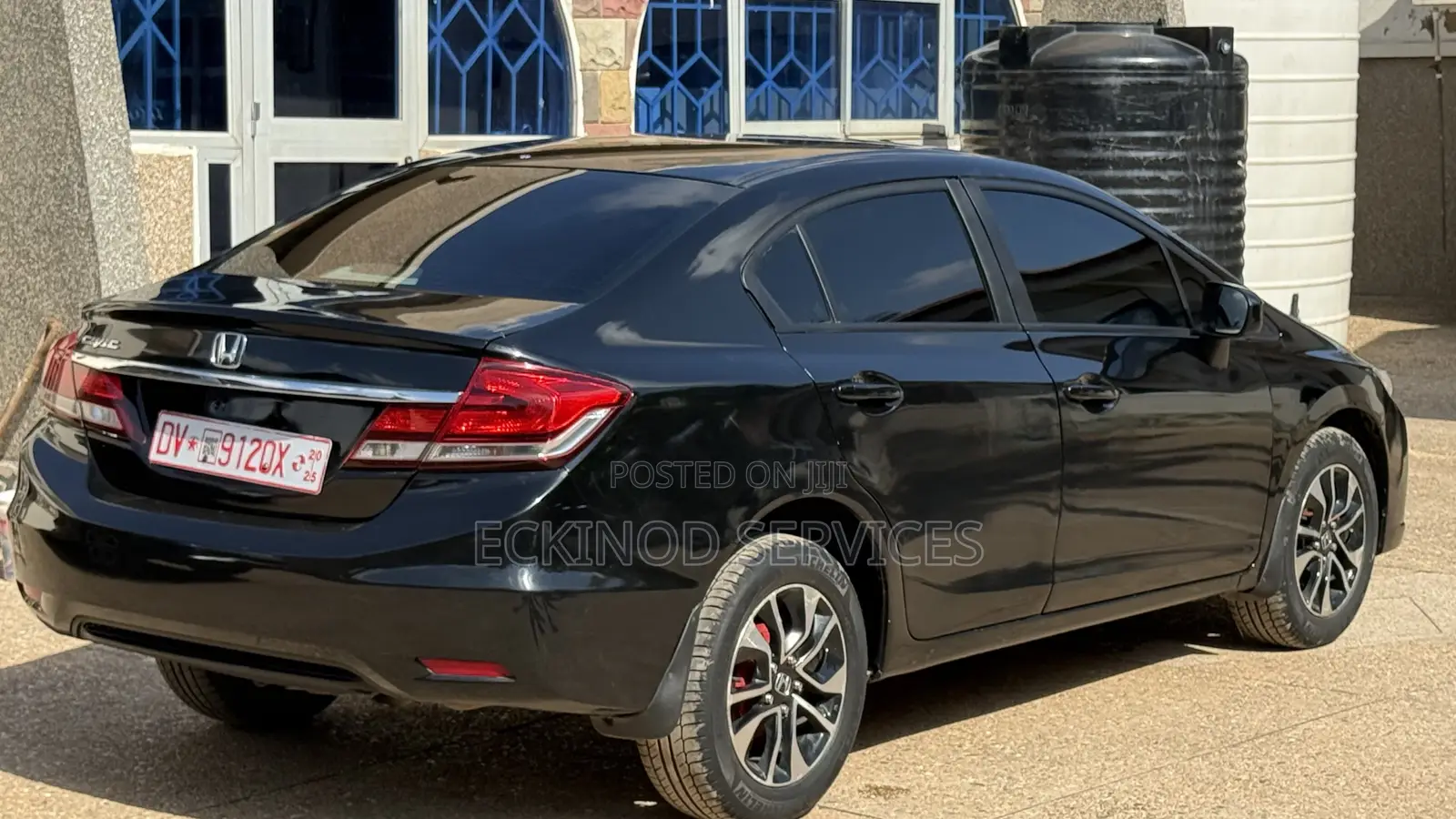 Honda Civic LX 4dr Sedan (1.8L 4cyl CVT) 2014 Black