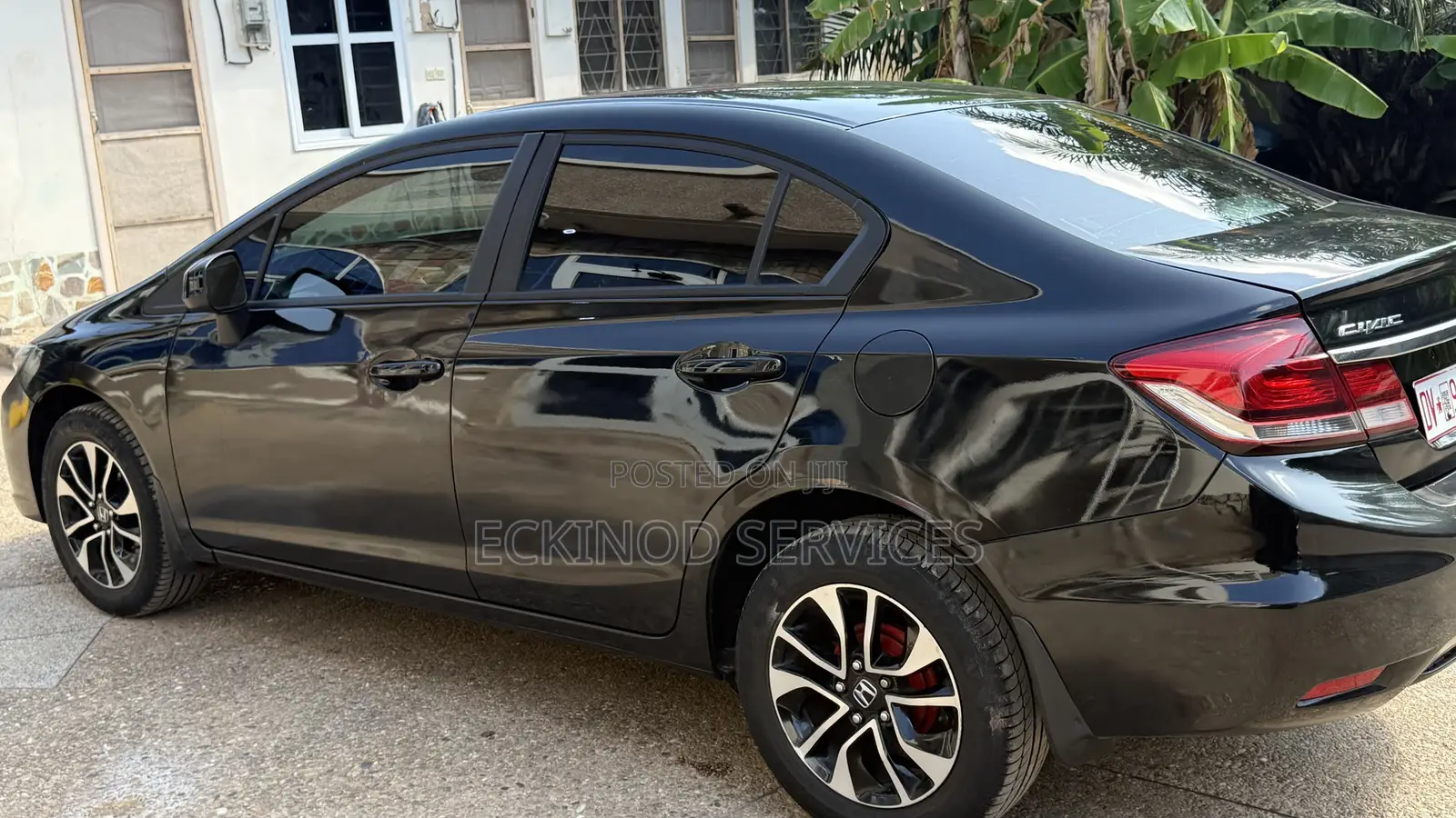 Honda Civic LX 4dr Sedan (1.8L 4cyl CVT) 2014 Black