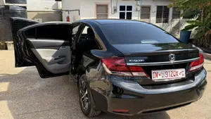 Honda Civic LX 4dr Sedan (1.8L 4cyl CVT) 2014 Black