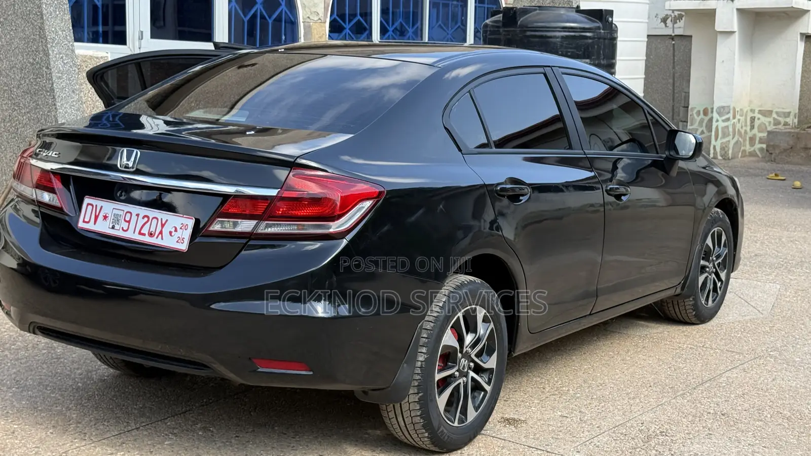Honda Civic LX 4dr Sedan (1.8L 4cyl CVT) 2014 Black