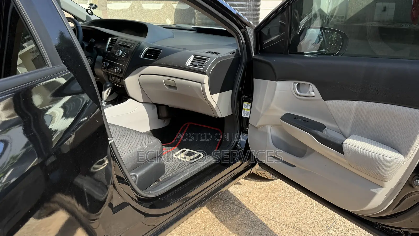 Honda Civic LX 4dr Sedan (1.8L 4cyl CVT) 2014 Black