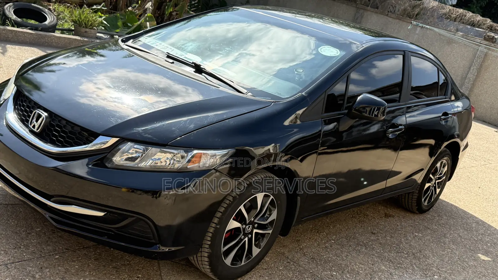 Honda Civic LX 4dr Sedan (1.8L 4cyl CVT) 2014 Black