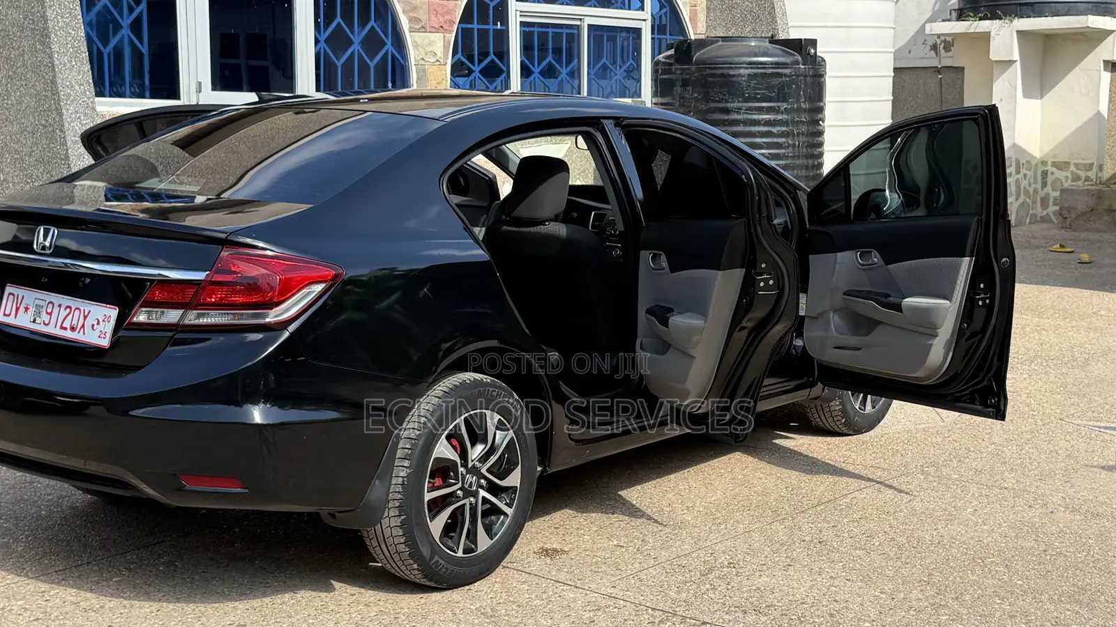 Honda Civic LX 4dr Sedan (1.8L 4cyl CVT) 2014 Black
