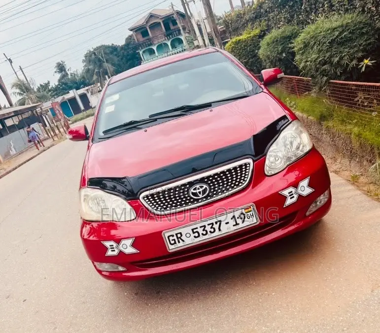 Toyota Corolla 2008 Red