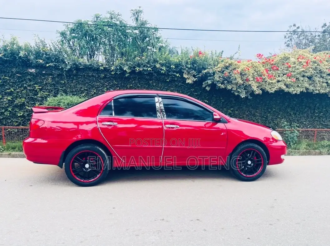Toyota Corolla 2008 Red
