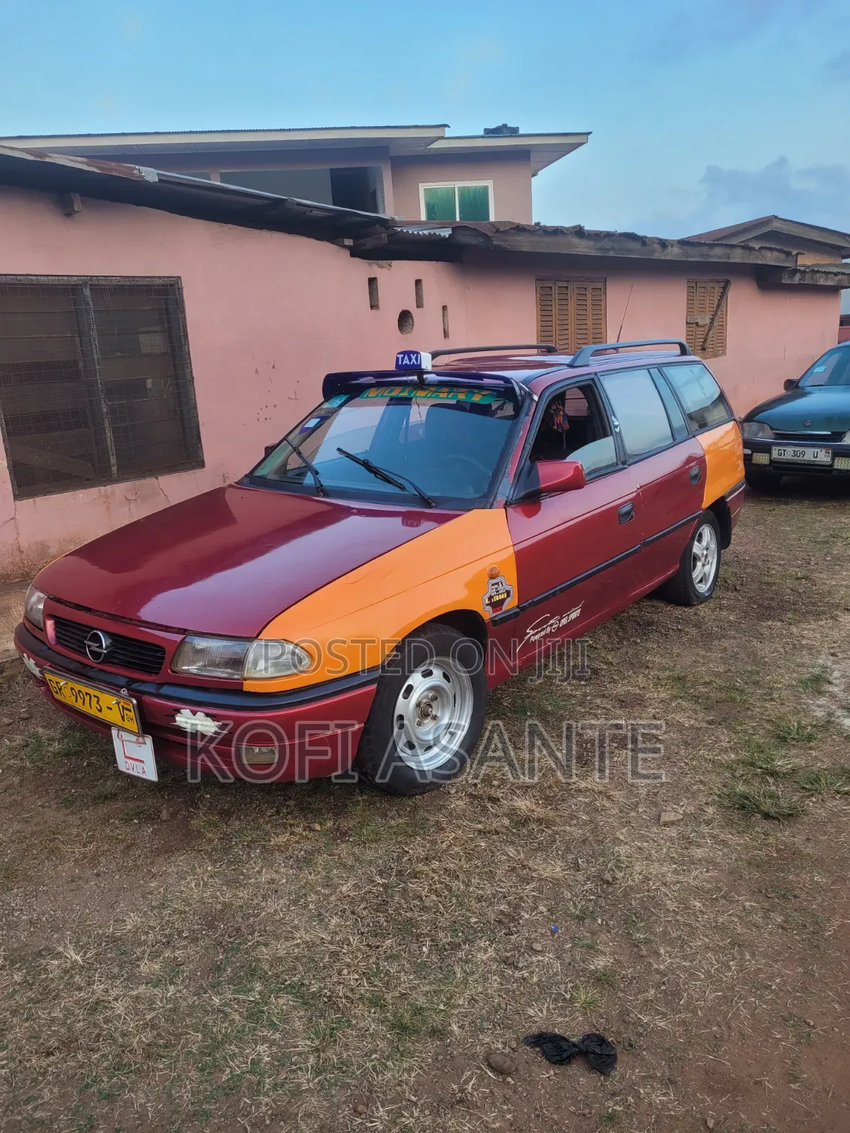 Opel Astra 2001 Red