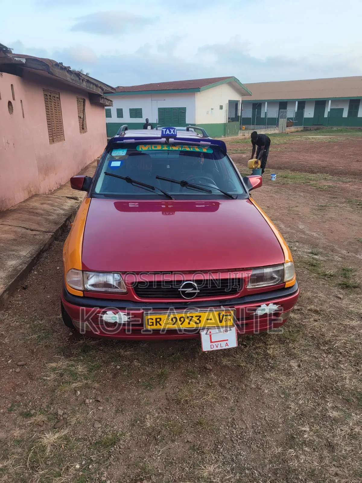 Opel Astra 2001 Red