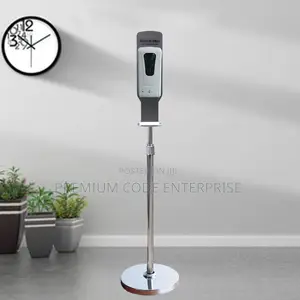 Soap and Sanitiser Dispenser Stand, Stainless Steel