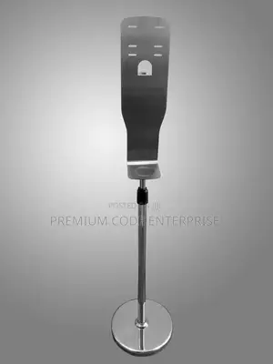 Soap and Sanitiser Dispenser Stand, Stainless Steel