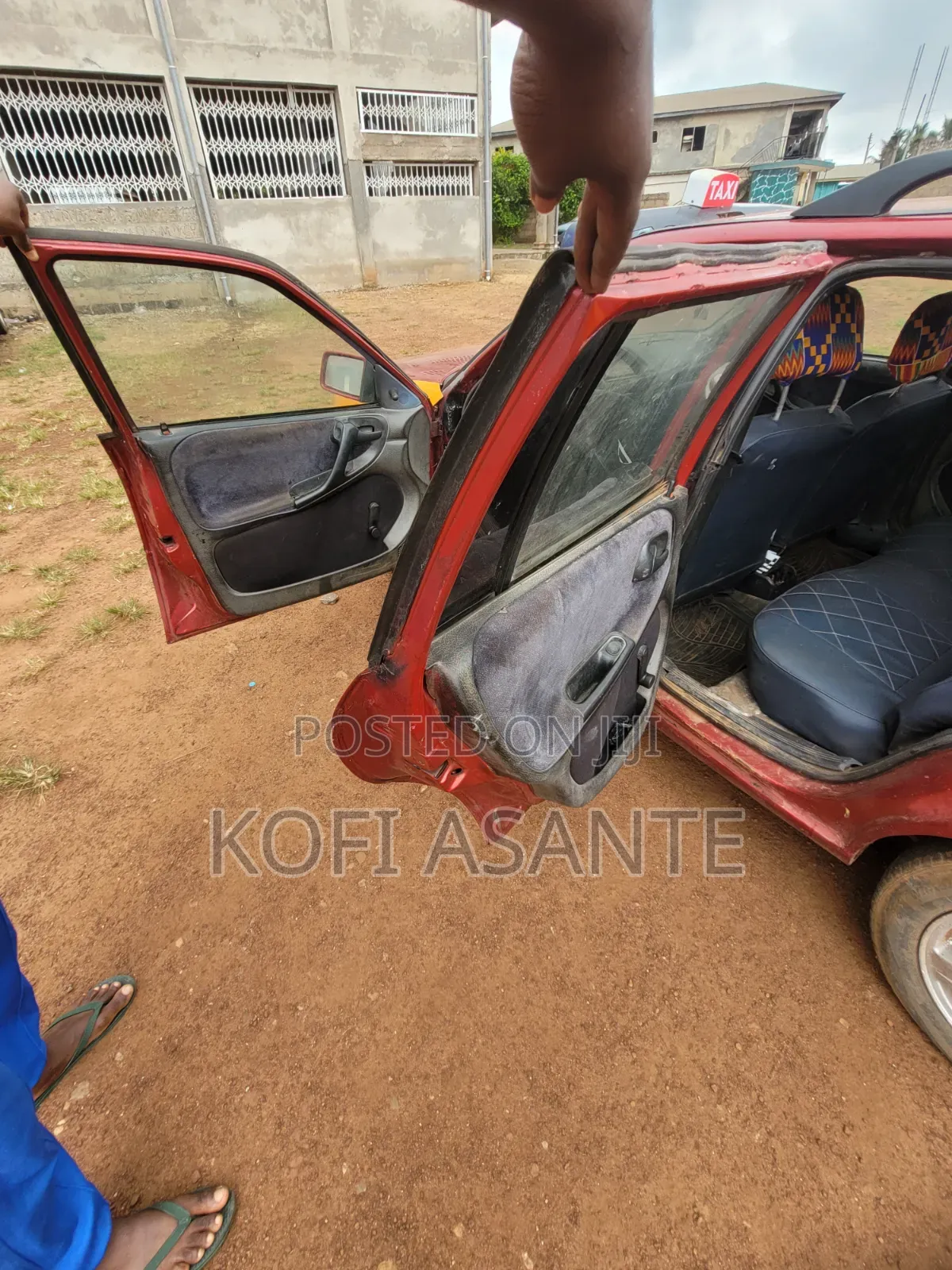 Opel Astra 2001 Red