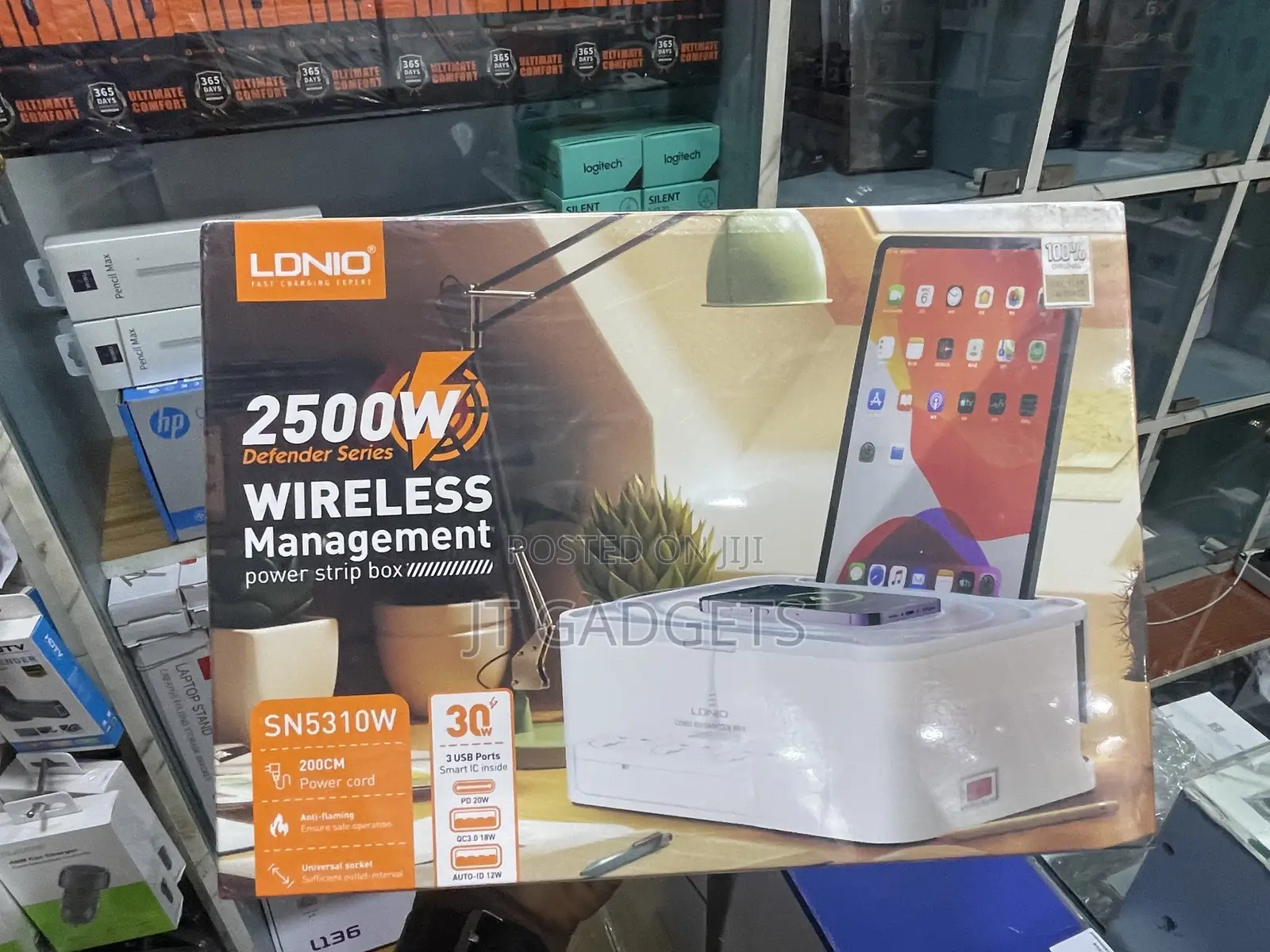 LDNIO 2500W Defender Series Wireless Management Power Strip (SN5310W)