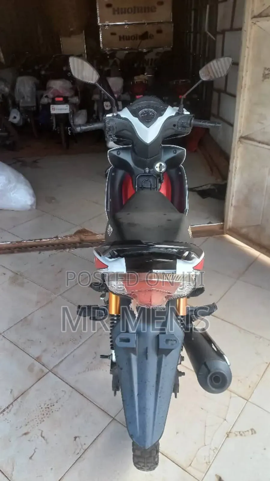 Motorcycle 2025 White