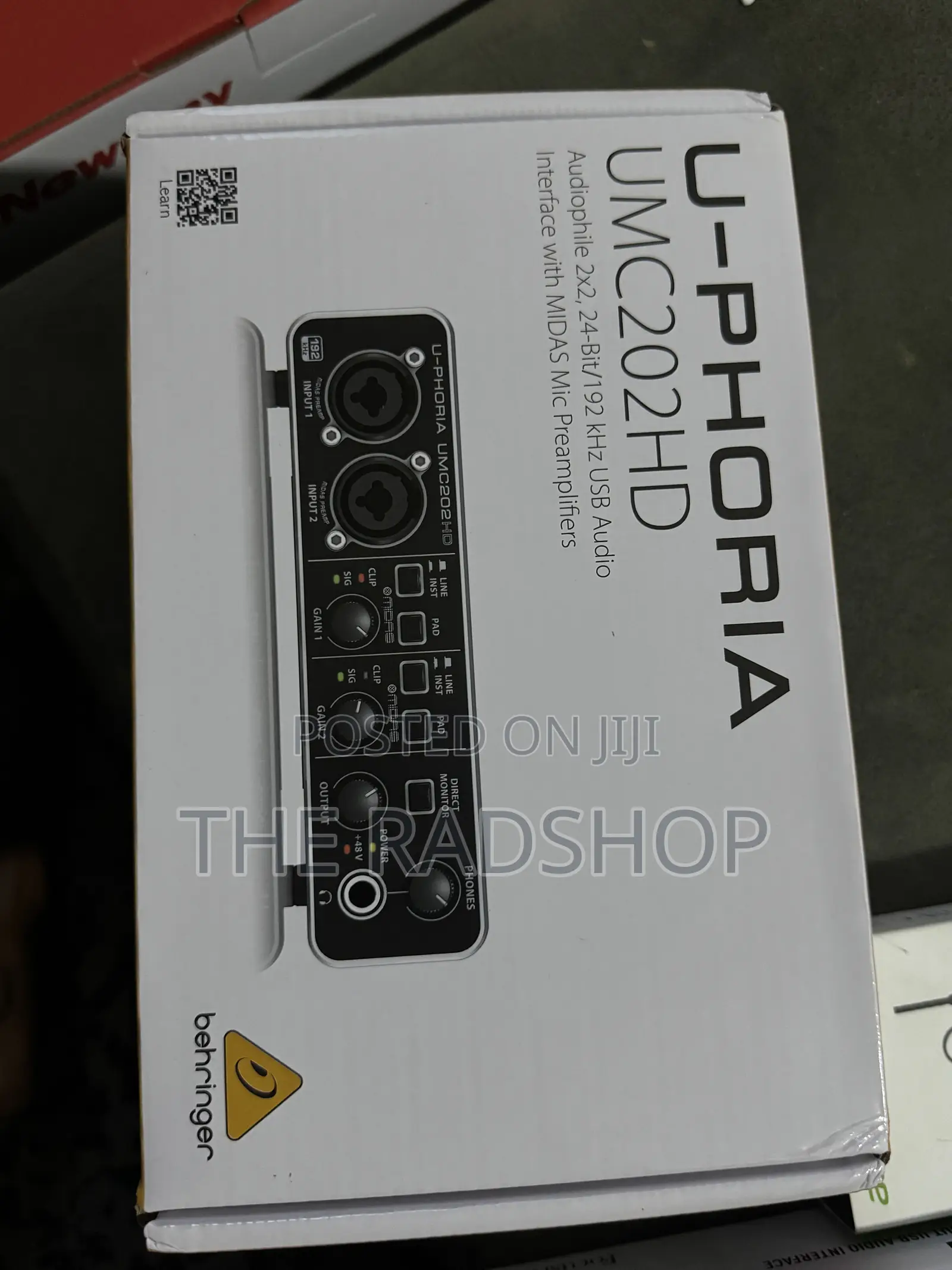 Behringer Soundcard U-Phoria UMC202HD