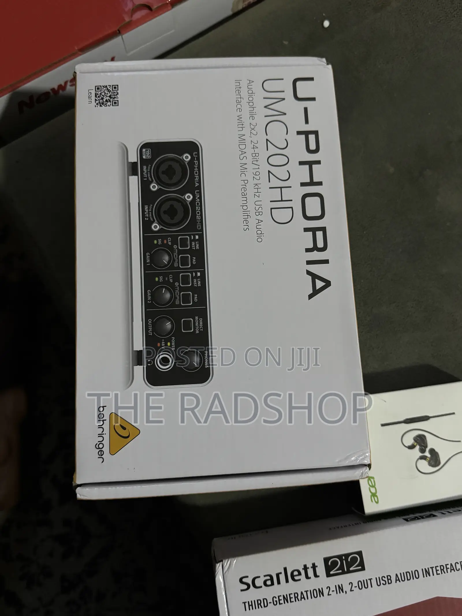 Behringer Soundcard U-Phoria UMC202HD