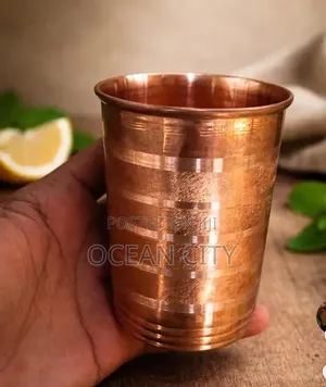 Authentic Copper Cups and Flasks.